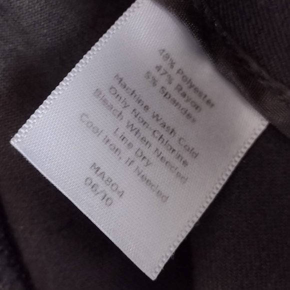 Talbots Classic Side Zip Pants Olive Green - Picture 4 of 6